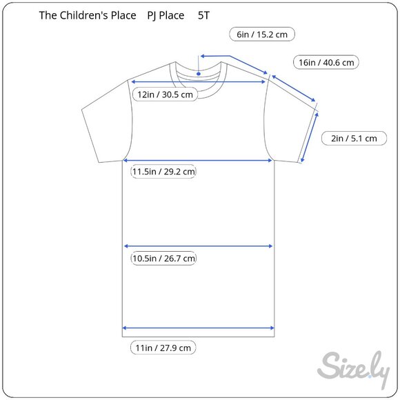 The Children's Place PJ Place Astronaut Long Sleeve Tee - Size 5T - Picture 15 of 15